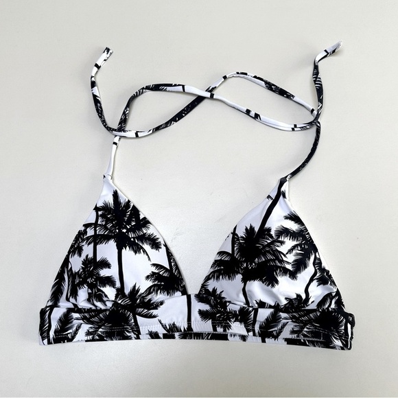 ❤️ VYB VIBE TROPICAL PALM TREE BIKINI TOP SIZE SMALL - Picture 2 of 4